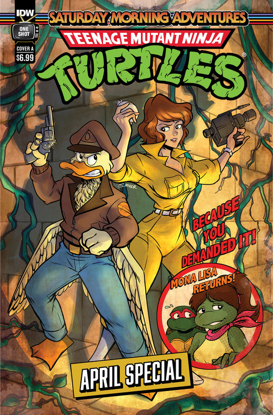 Teenage Mutant Ninja Turtles: Saturday Morning Adventures--April Special Cover A (Myer) - Release Date:  4/3/24